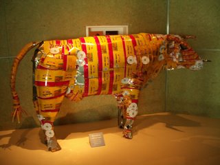 Corn Beef Cow, Te Papa Museum, New Zealand