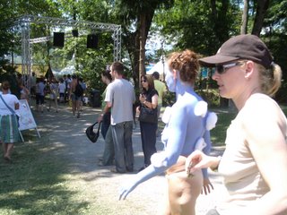 Pictures from 2006 body painting festival Austria