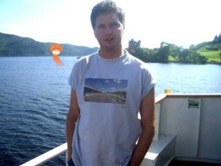 Me on Ferry, Castle Urquart