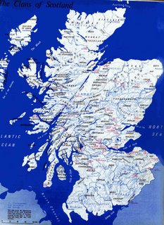 Map of Scotland