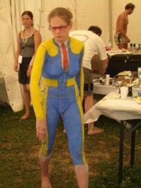 Pictures from 2006 body painting festival Austria