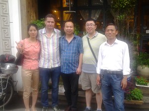 Staff from Foxconn