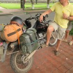 Travellers motorbike