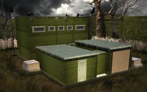 Zombie proof shed