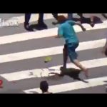 Street robber in Rio, Brazil