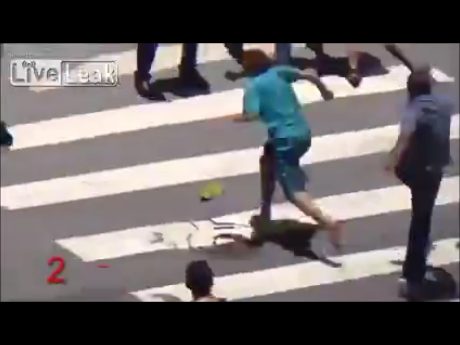 Street robber in Rio, Brazil