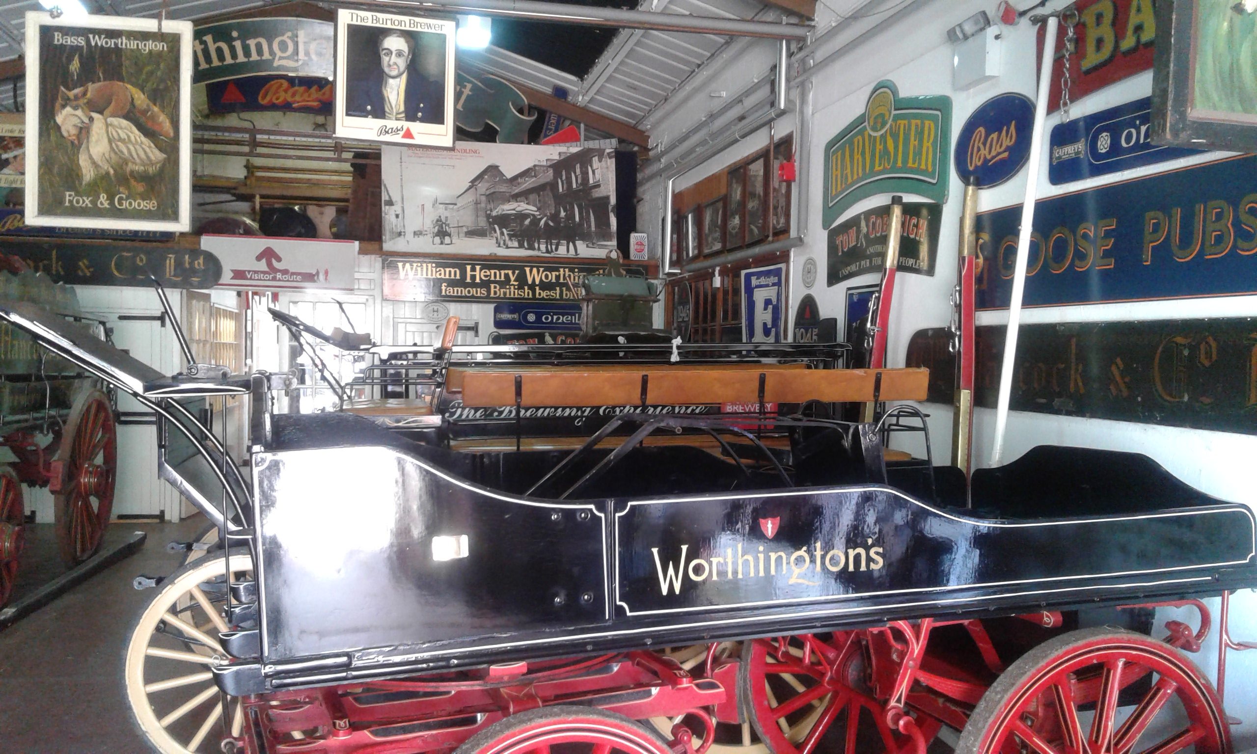 National brewery museum - signs