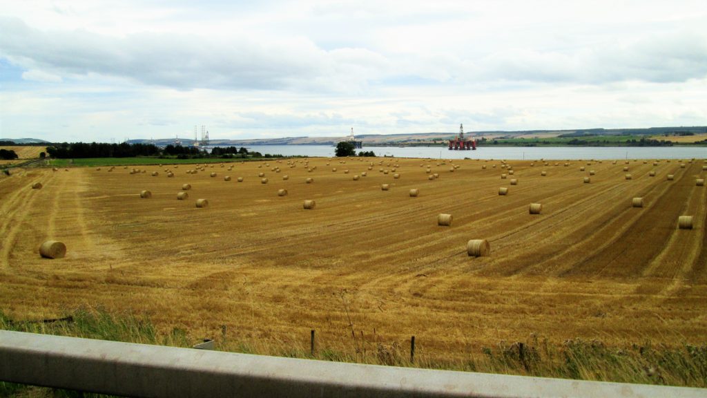 Evanton view across the bay