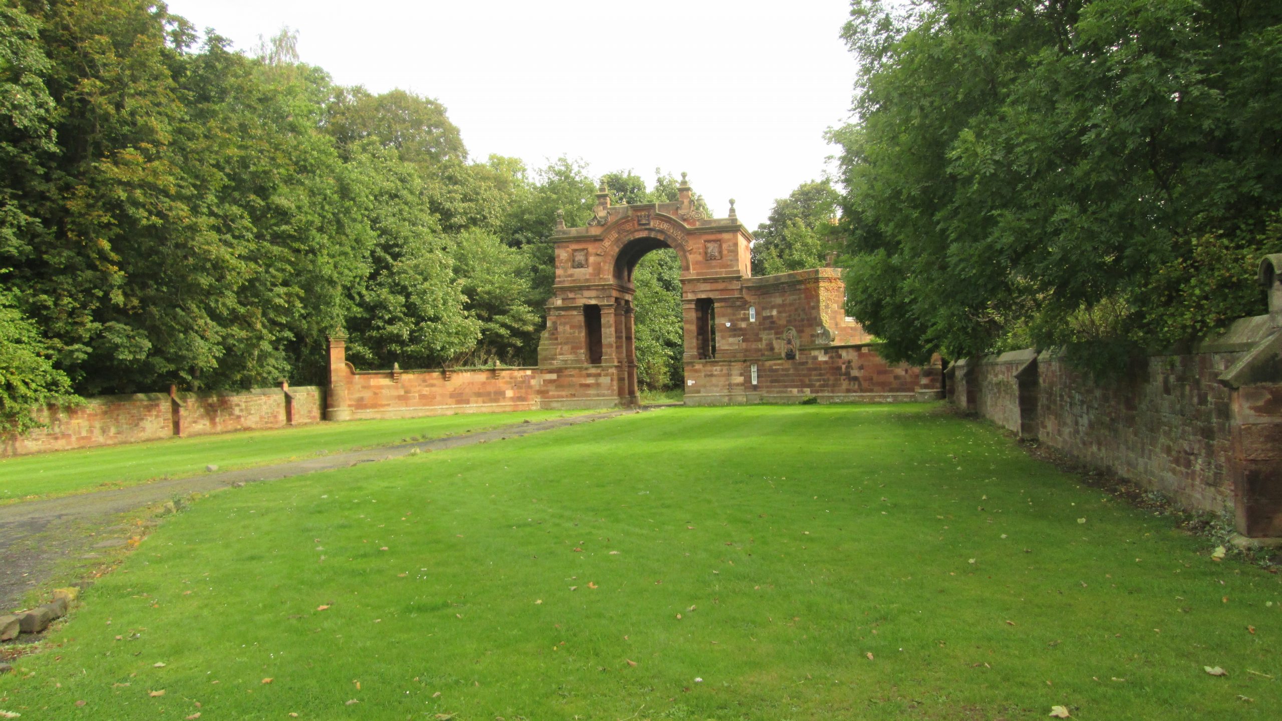 Gosford House entrance, Longniddry