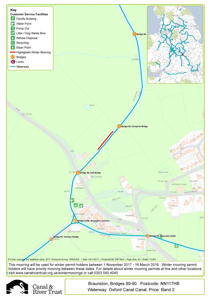 Braunston winter moorings