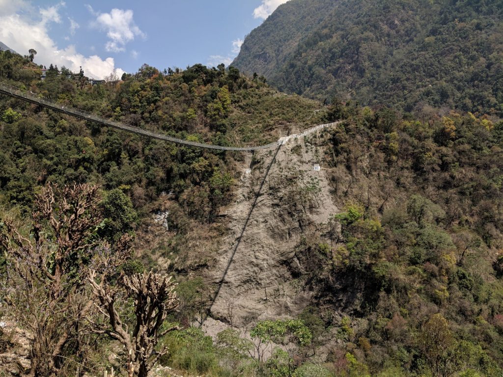 New bridge to Jhinundanda