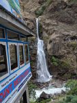 Waterfall outside Jabat
