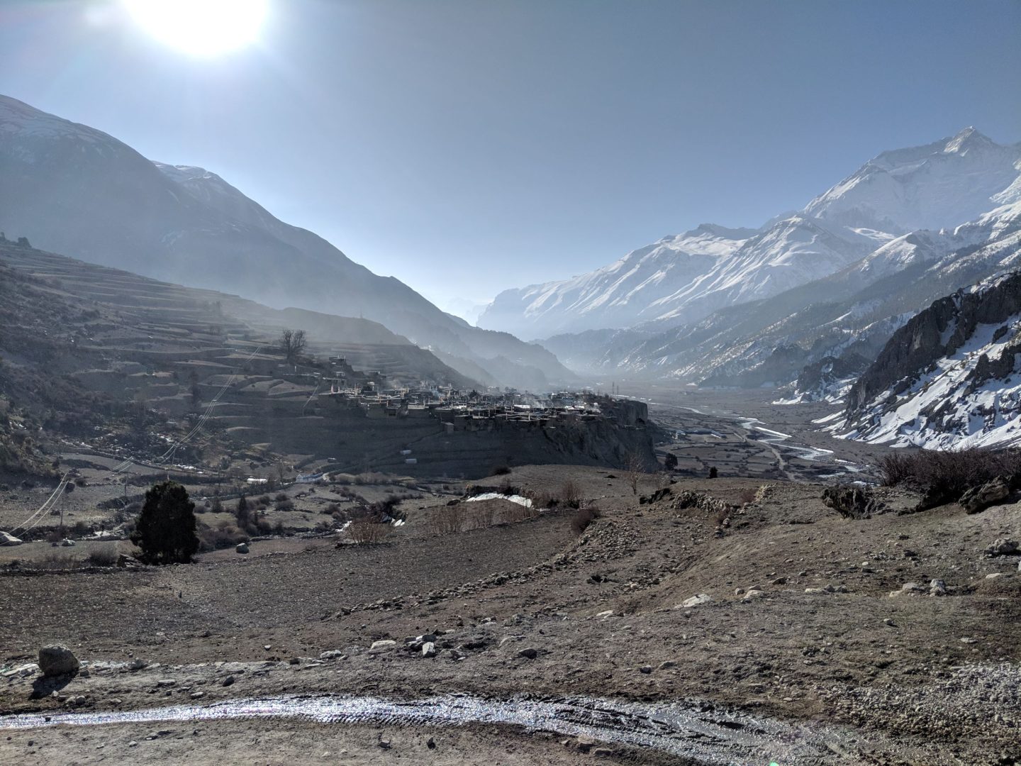 Day 31 Manang to Thalong La Phedi Nepal, travel annapurna circuit trek