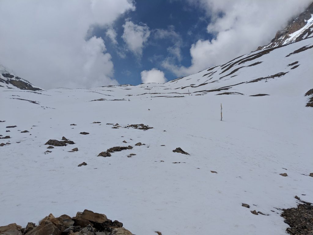 Ascending Thalong La - Himalayas