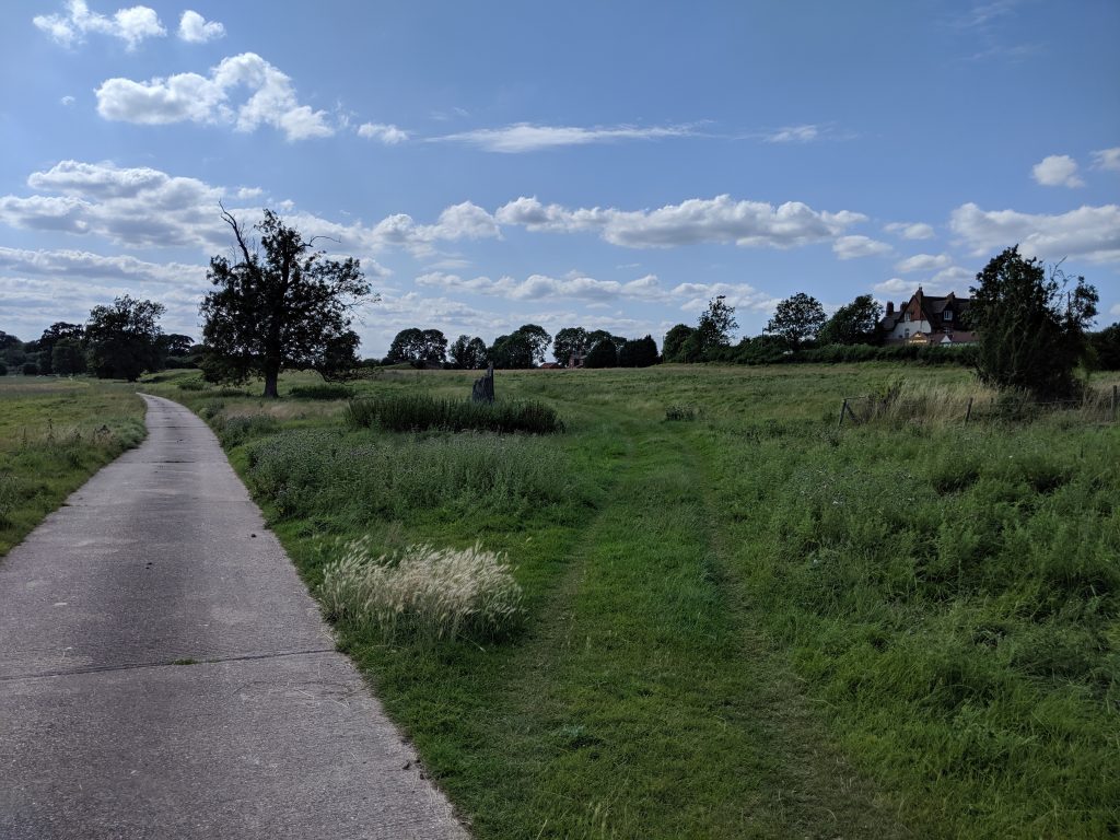 Walking to work - Oxford Branch Grand Union