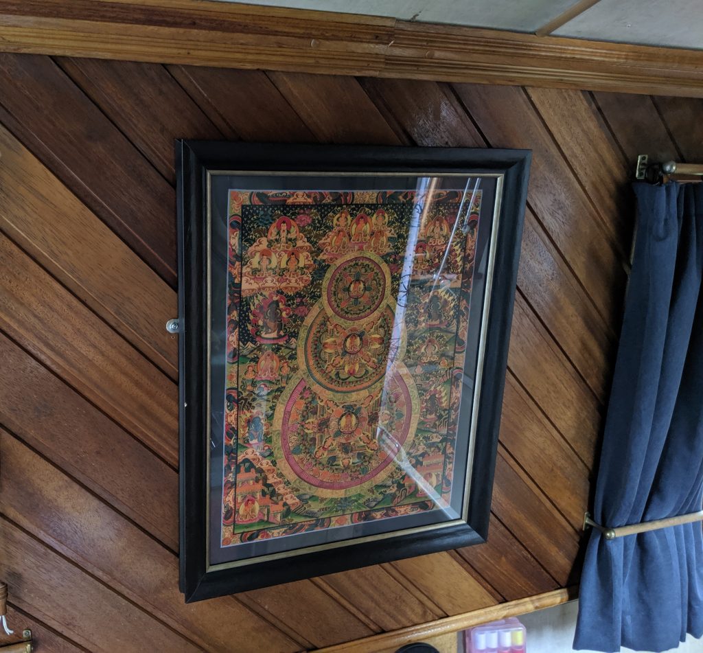 Buddhist Mandala from Kathmandu's Old Quarter.