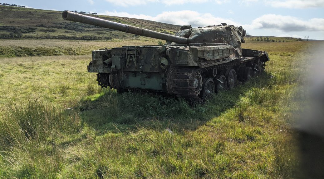 Abandoned tank