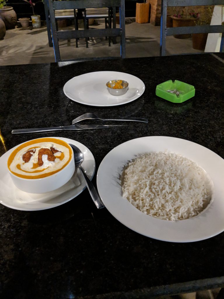 Chicken curry, Chitwan national park - 15/03/2019