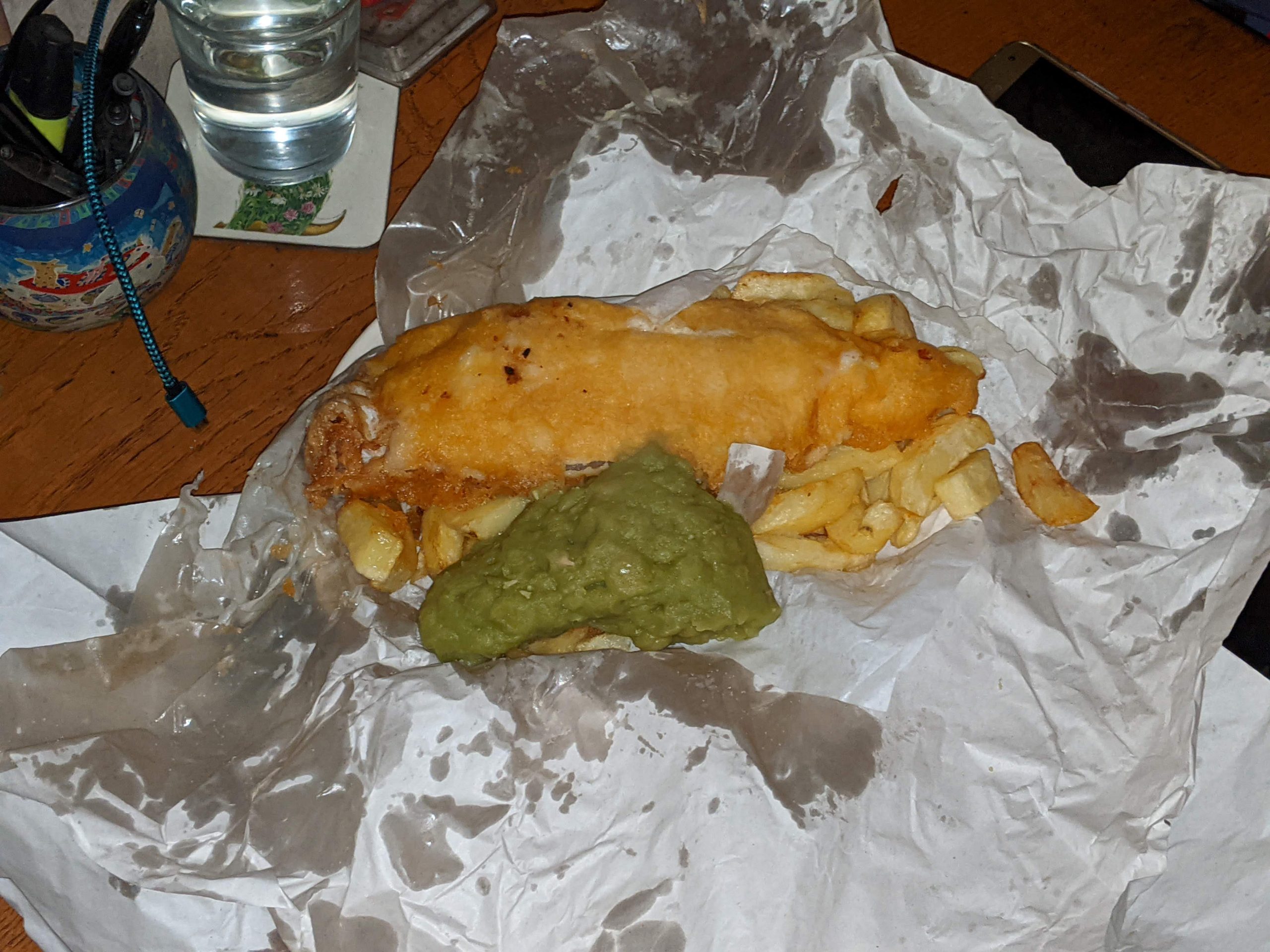 Fish and Chips, from Batter of Bosworth 12/02/2021
