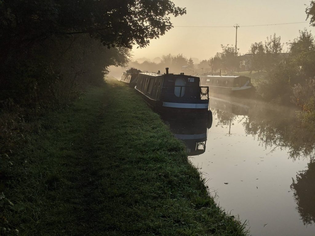 Oxford canal outside Pigplace