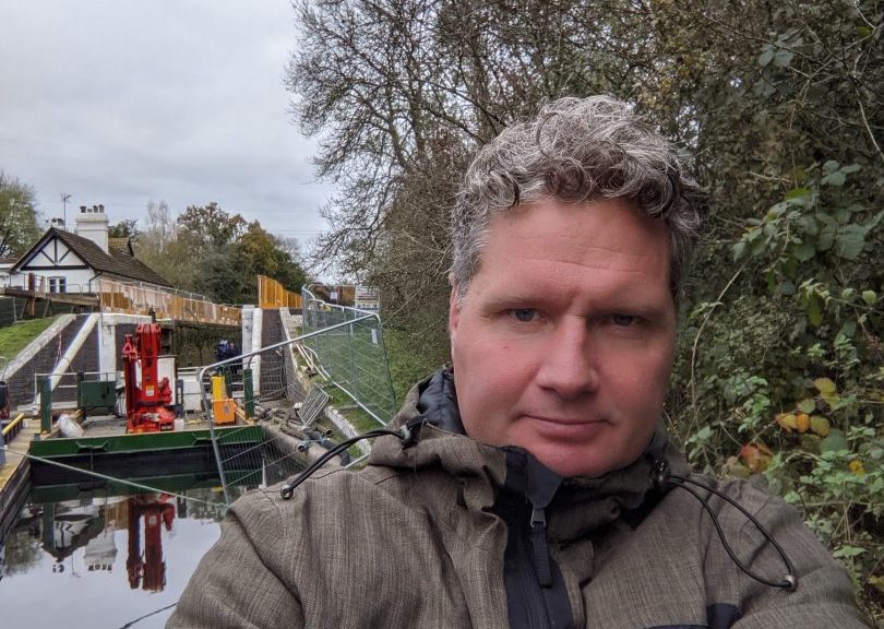 Denham Lock - Me at the Locks - Grand Union