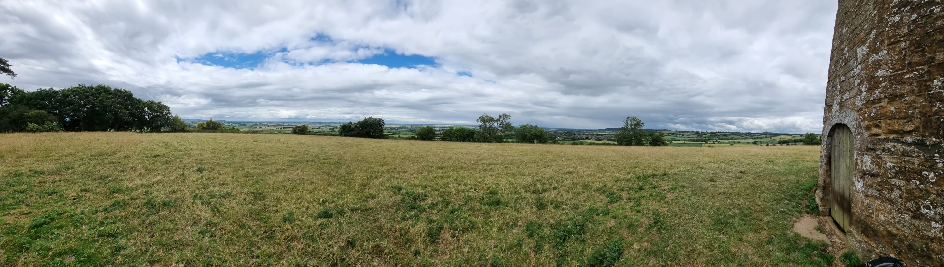 View out across the Cotswolds