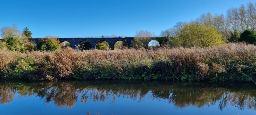 Viaduct at wharf lane Souldern