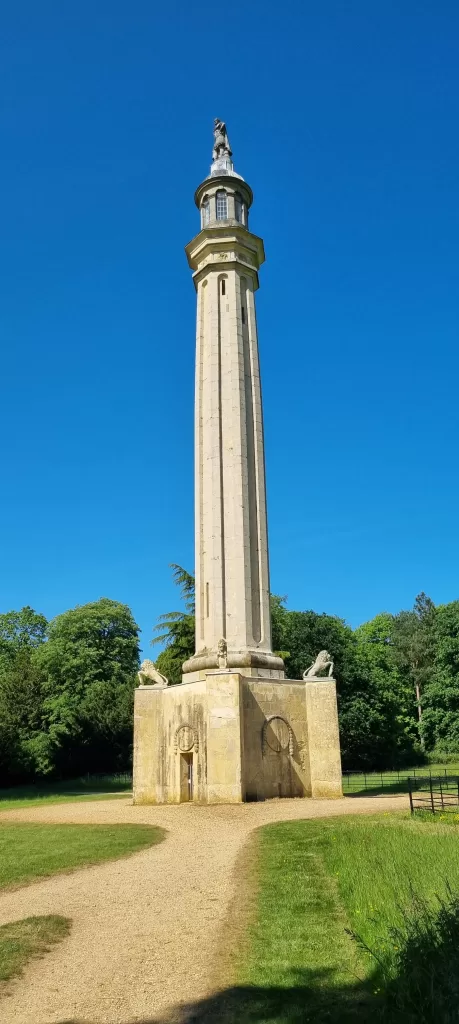 Lord Cobhams Pillar - Stowe Hall - Buckinghamshire