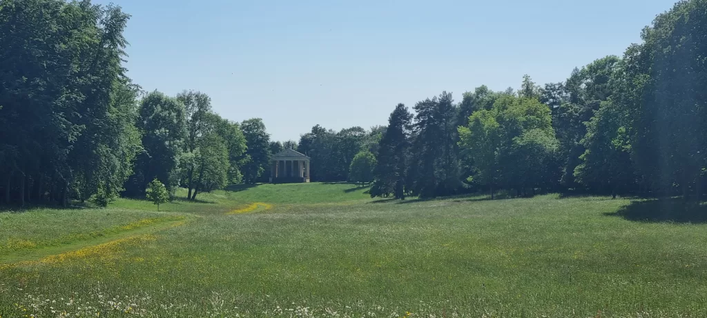 The Temple of Concord and Victory - Stowe Hall - Buckinghamshire