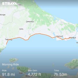 Day 1 Istanbul to Kumbag