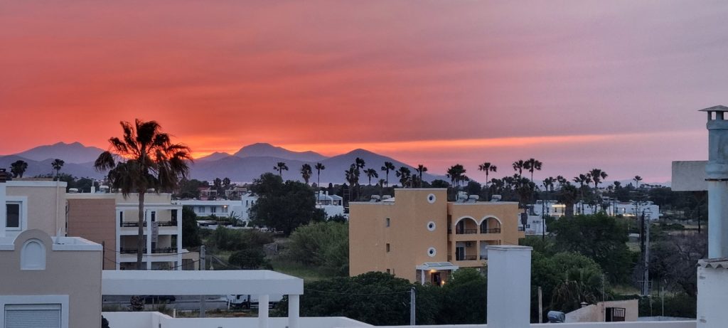 Sunset on Kos Town