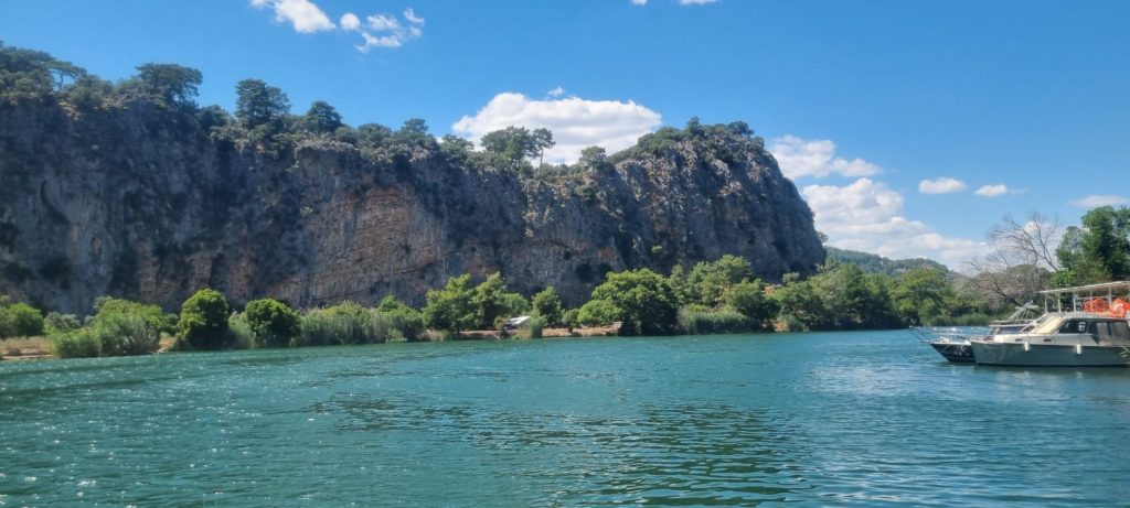 Boating on the Dalyan Straight
