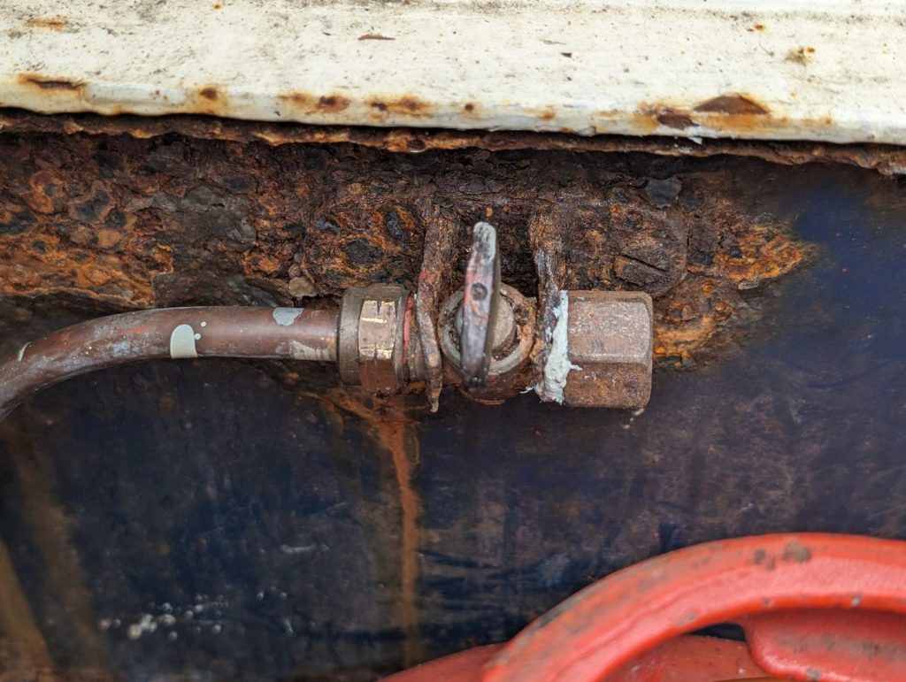 Gas leak