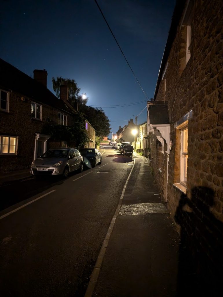 Kings Sutton by night