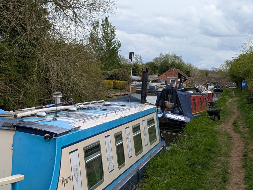 Mooring at Aynho Wharf