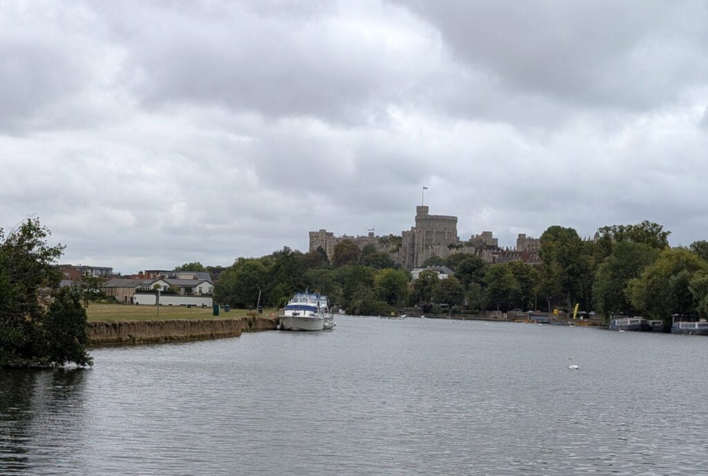 Windsor Castle from the river