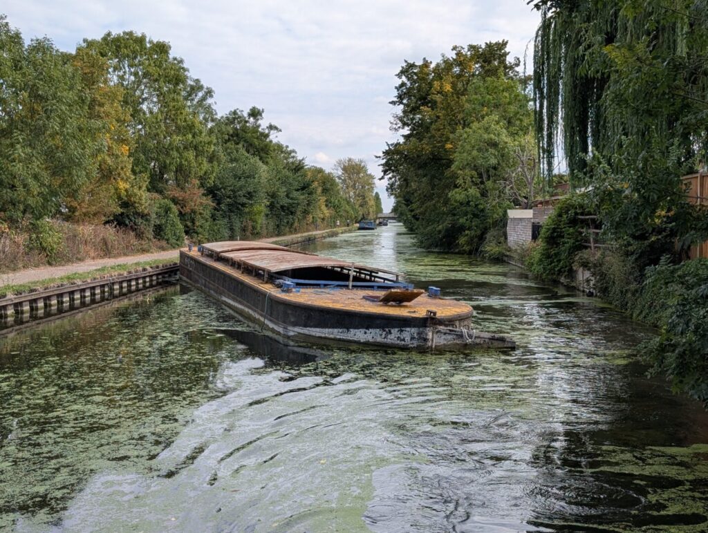 Floating boat - North Hyde Grand Union
